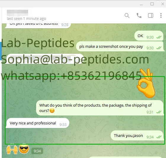 Customer's feedback about Lab-Peptides_副本.png