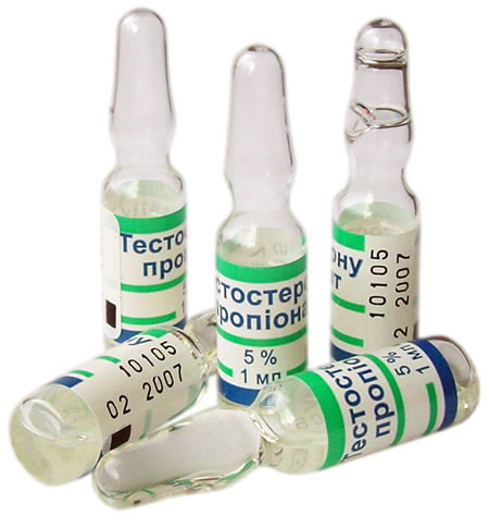 Testosterone-CHP (various esters and cycle dosing schemes) Testosterone base