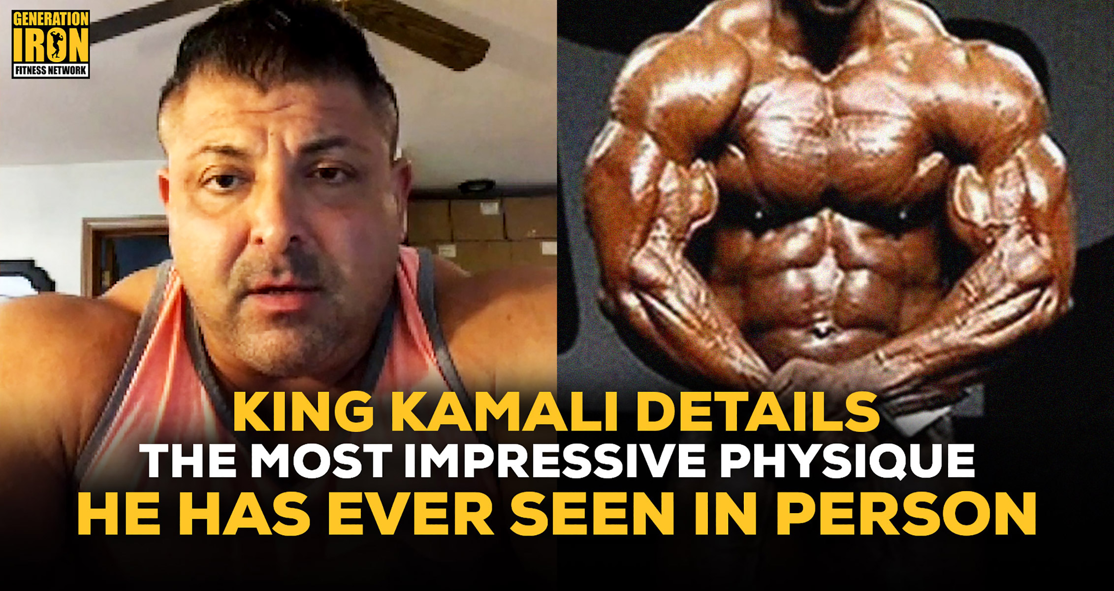 King Kamali Details The Most Impressive Bodybuilding Physique He Had Ever Seen In Person