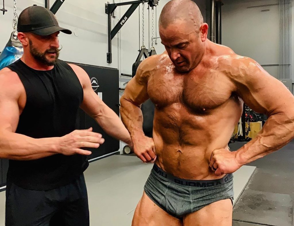 Mark Bell's Power Project Chris Minnes Mark Bell Posing