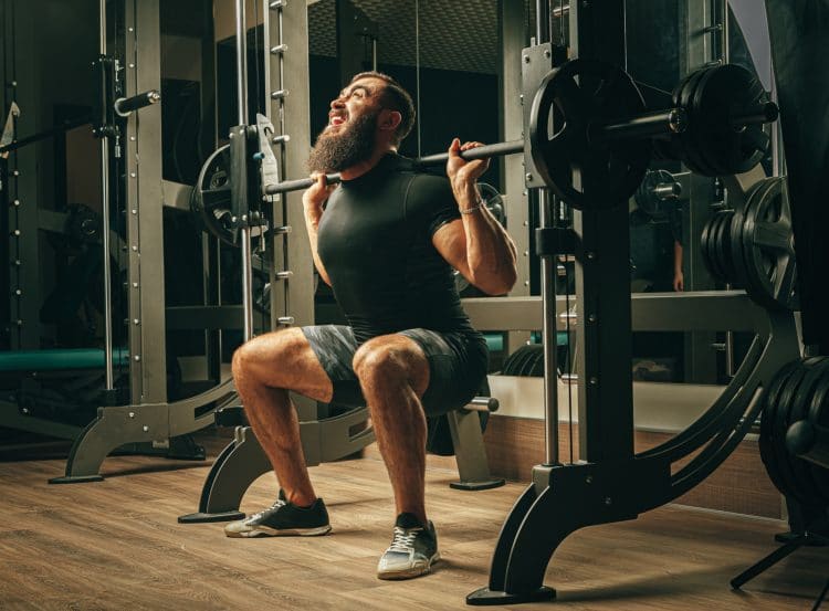 Training Machine Squat