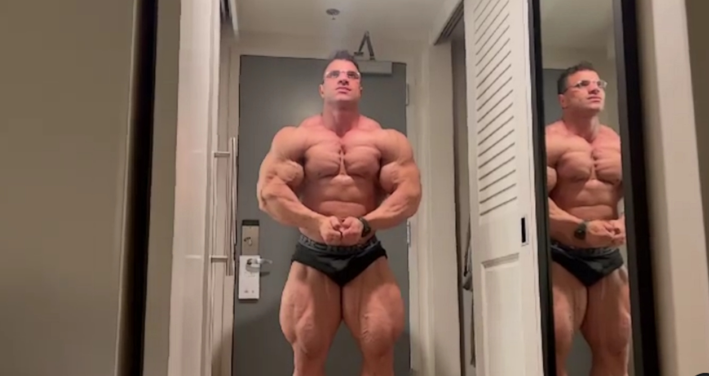 Hassan Mostafa Drops an Impressive Posing Video Just Before the NY Pro