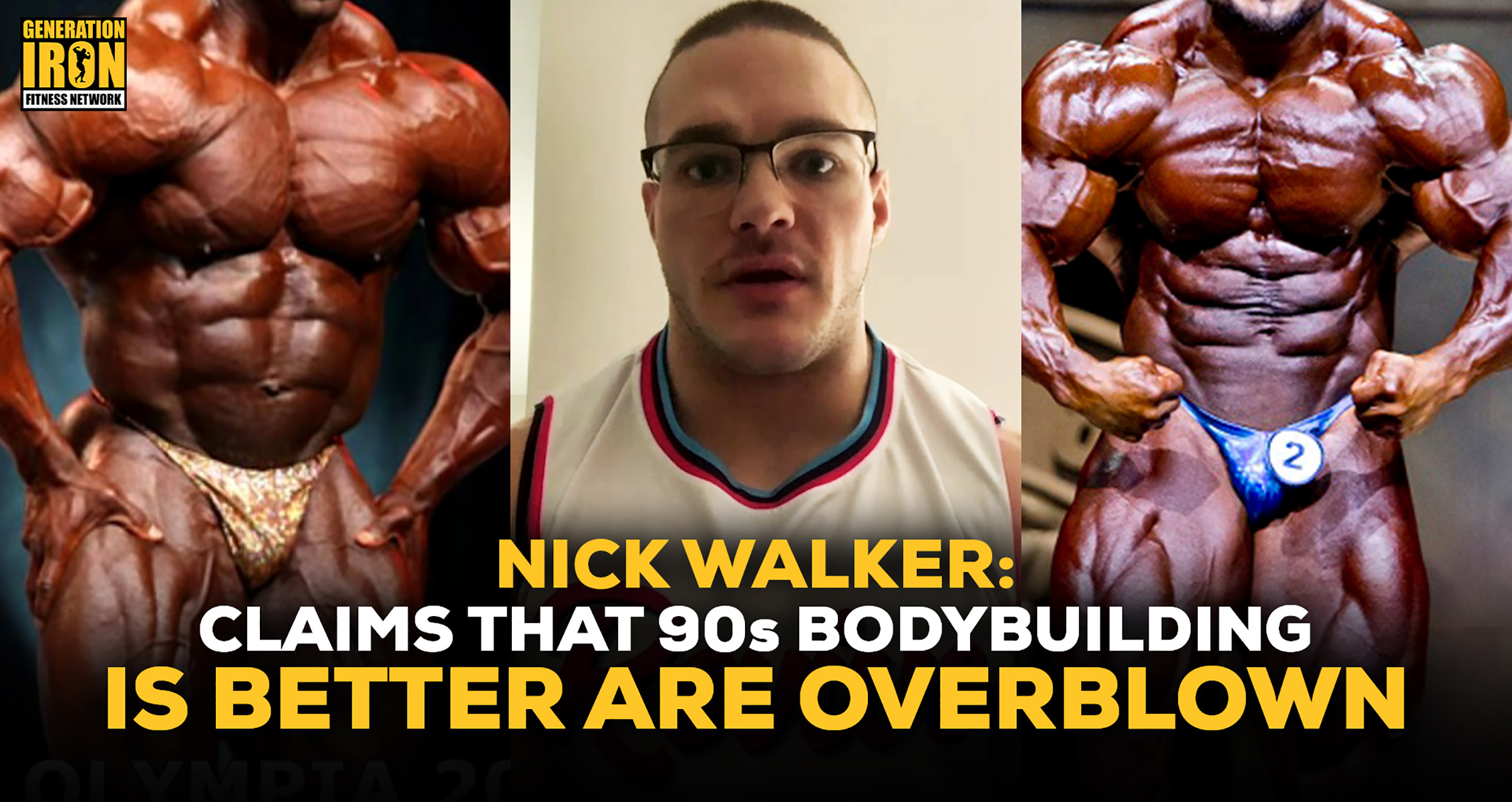 Nick Walker: Bodybuilding Bubble Guts Were Likely Just As Big Of A Problem In The 90s