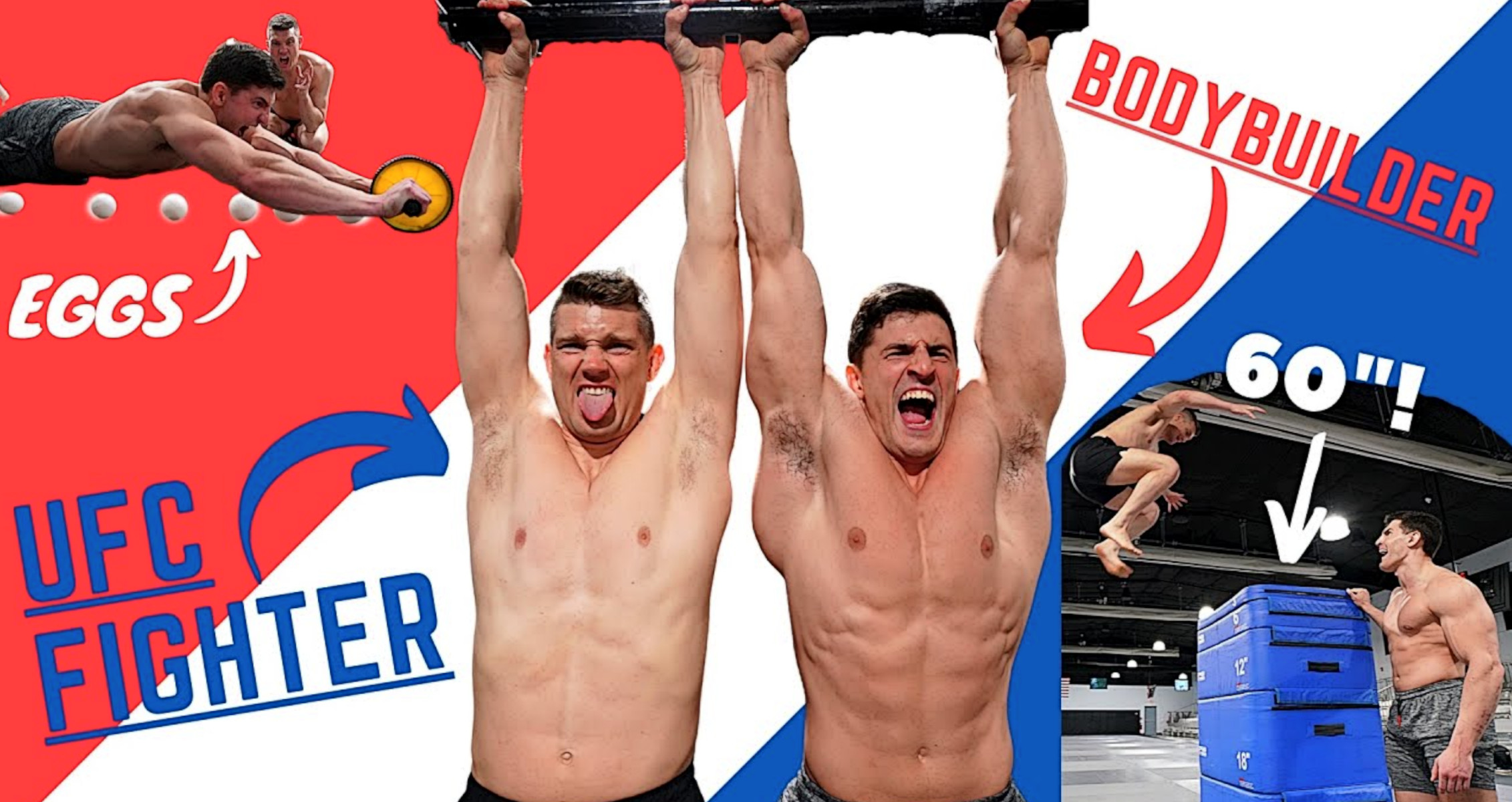 Viral Fitness Challenges: UFC Fighter vs Bodybuilder!