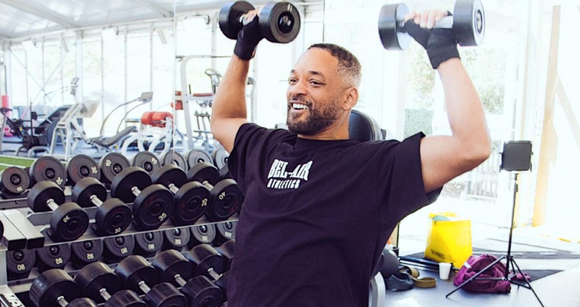 Will Smith Begins His Fitness Challenge and Gets Embarrassed