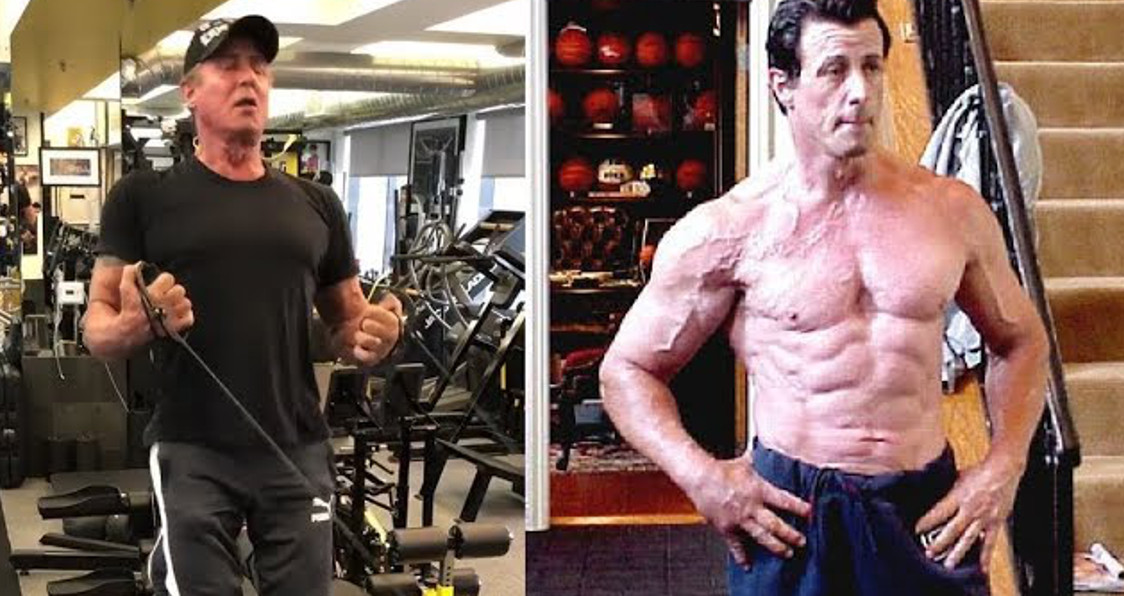 Sylvester Stallone Shows Off Massive Arms at 74 Years Old