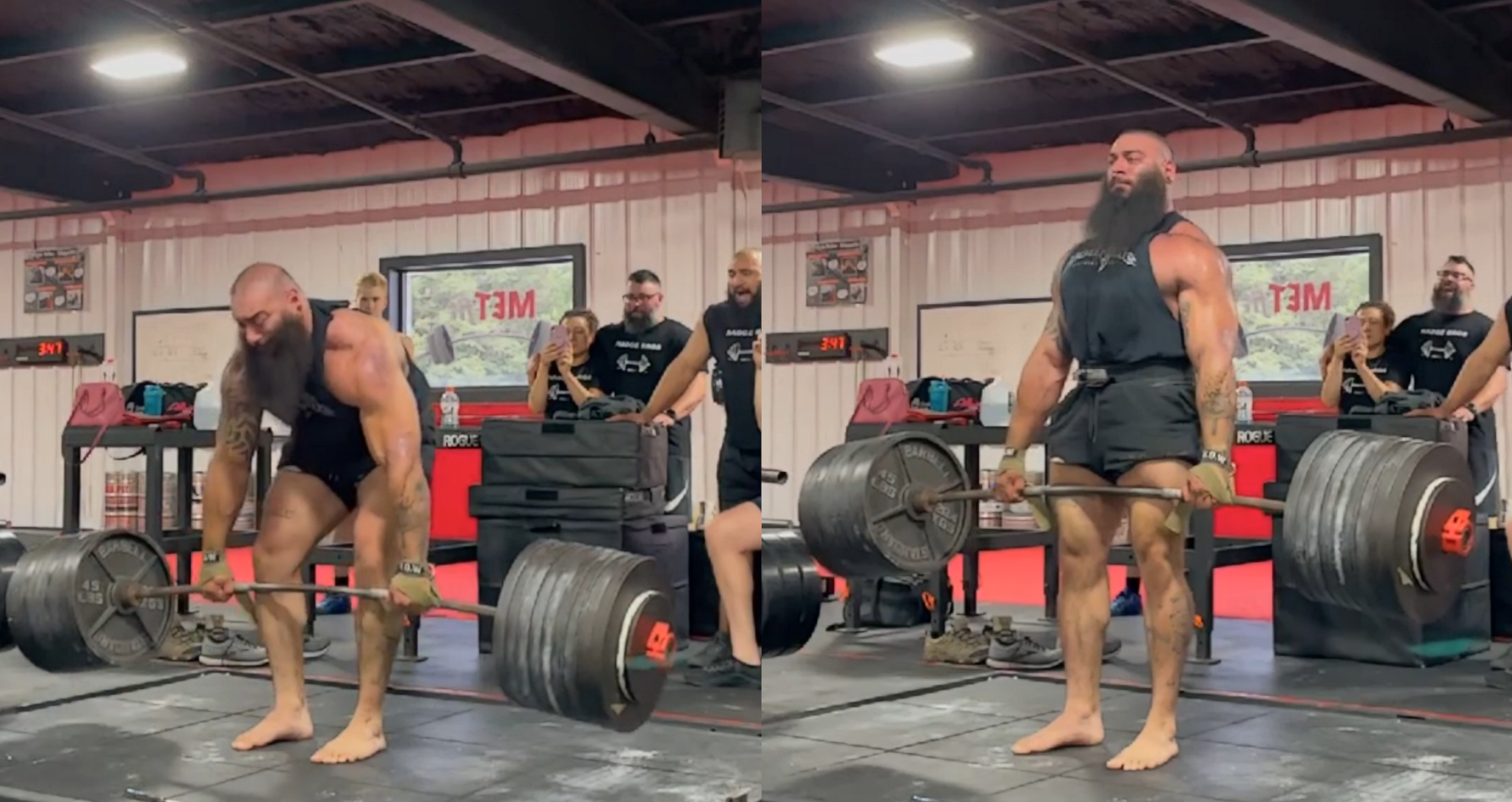 The Hadge Brothers Deadlift Some Insane Weight, Including a 905Lb PR