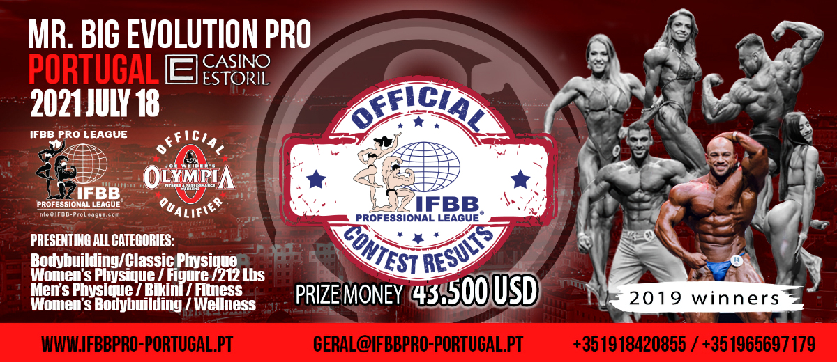 2021 Mr. Big Evolution Portugal Pro Scorecards