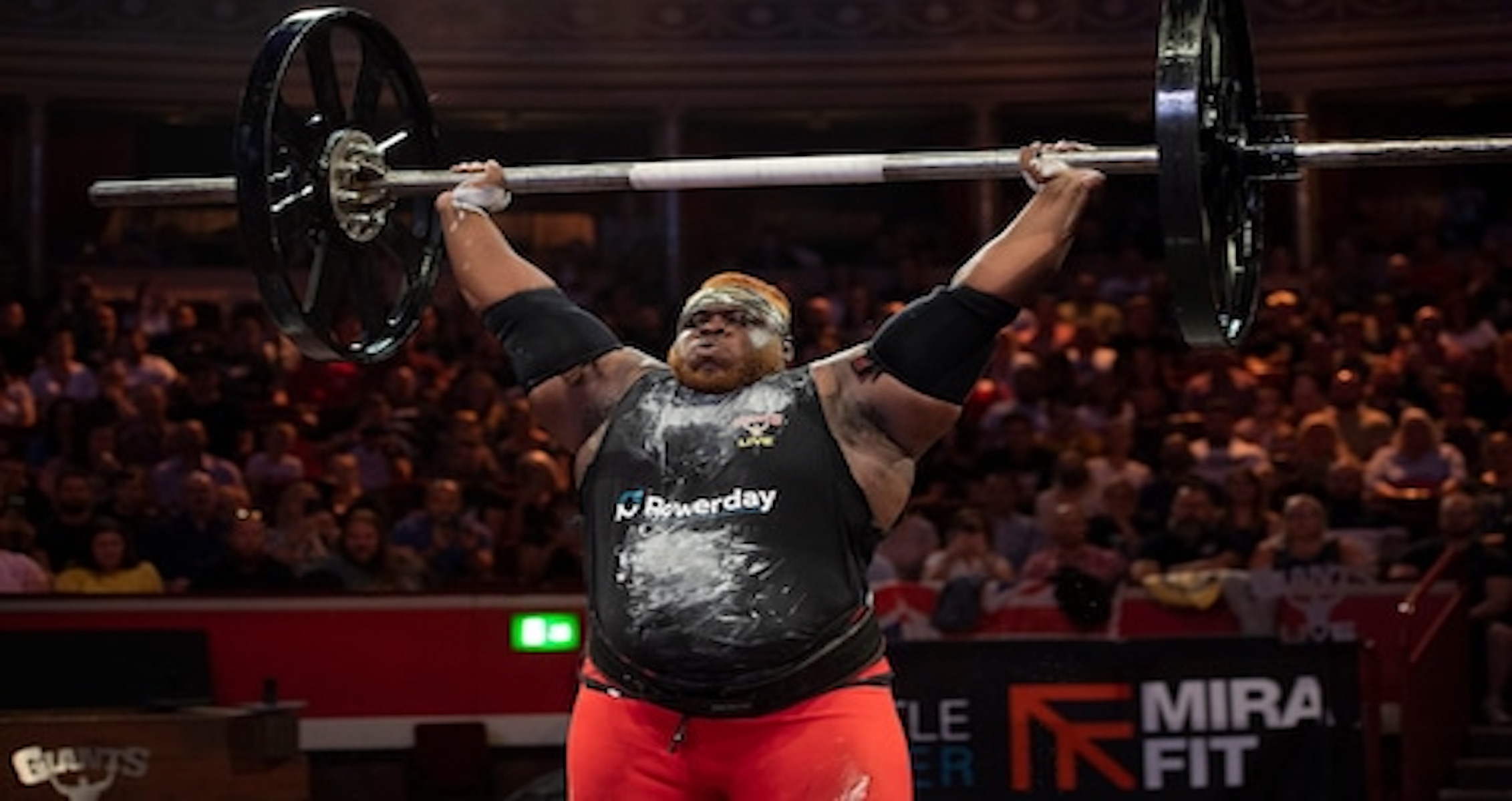 Iron Biby Sets New Axle Press World Record With 217kg Lift