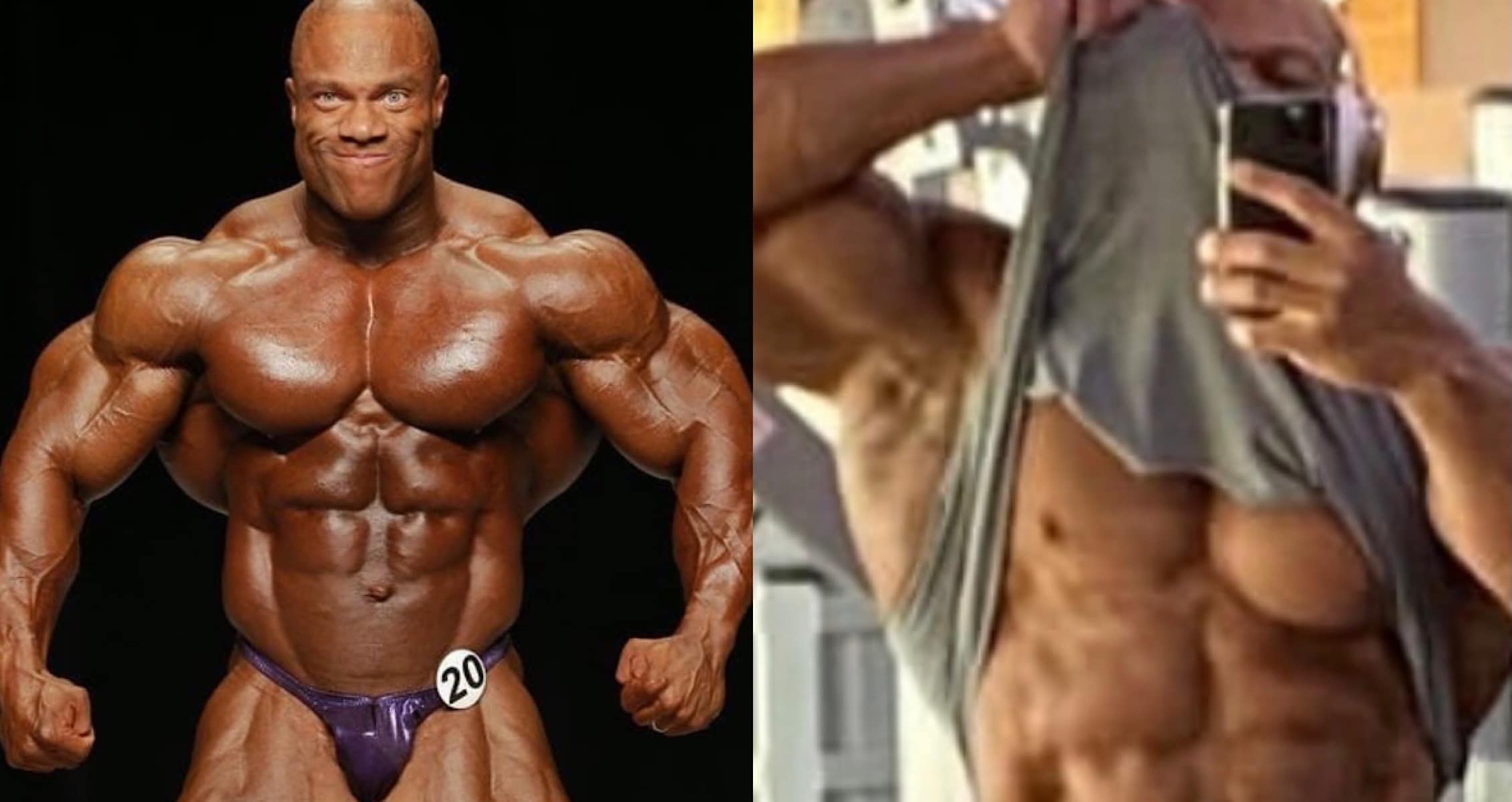Phil Heath Shows Off An Incredibly Improved and Ripped Midsection