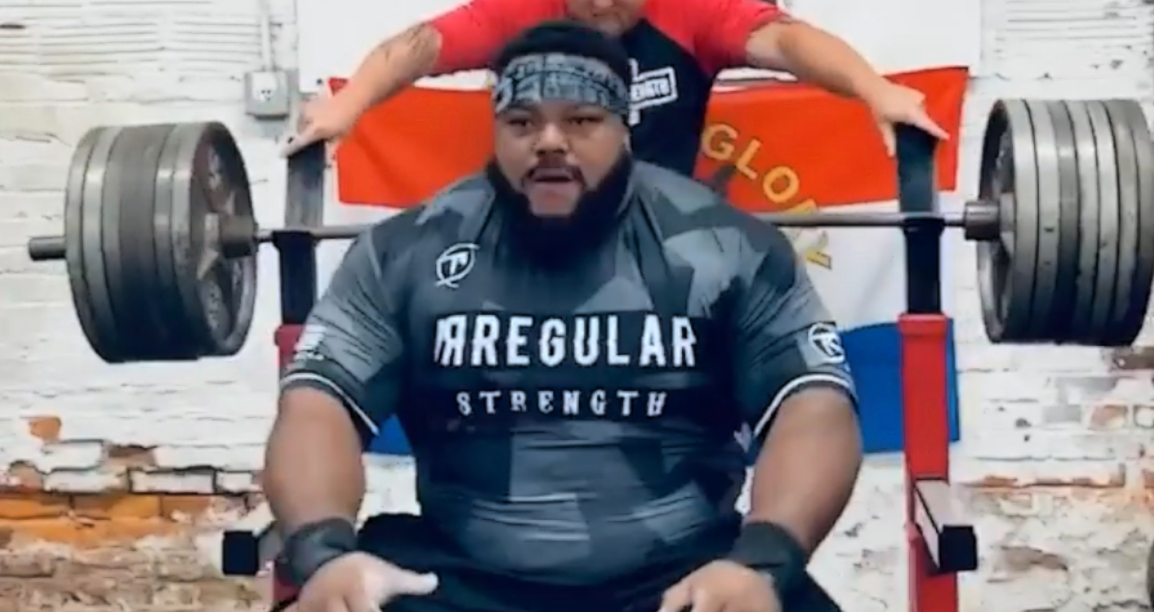 Julius Maddox Fails 800lb Bench Press Attempt At Wrigley Field