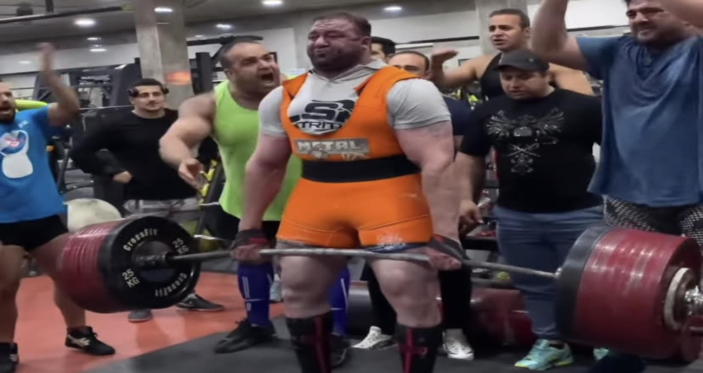 Peiman Maheripourehir Approaches Deadlift World Record In Recent Training Session
