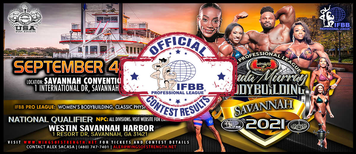 2021 Lenda Murray Savannah Pro Scorecards