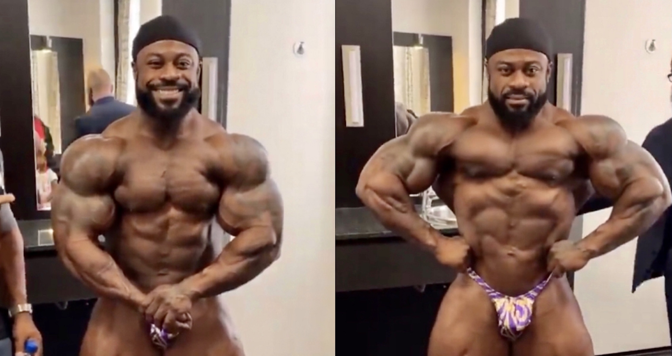 William Bonac Looks Stage Ready at Guest Posing 2 Weeks Out