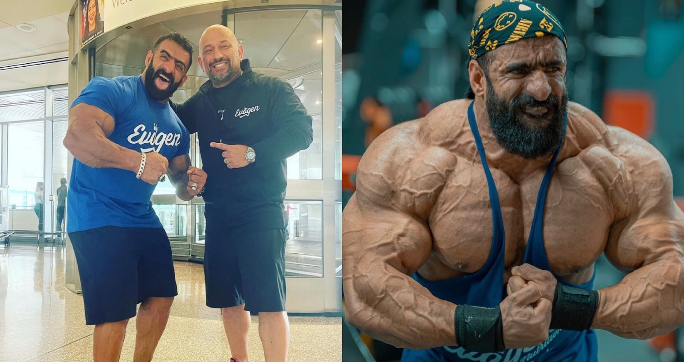 Hadi Choopan Has Arrived In America To Compete In 2021 Olympia