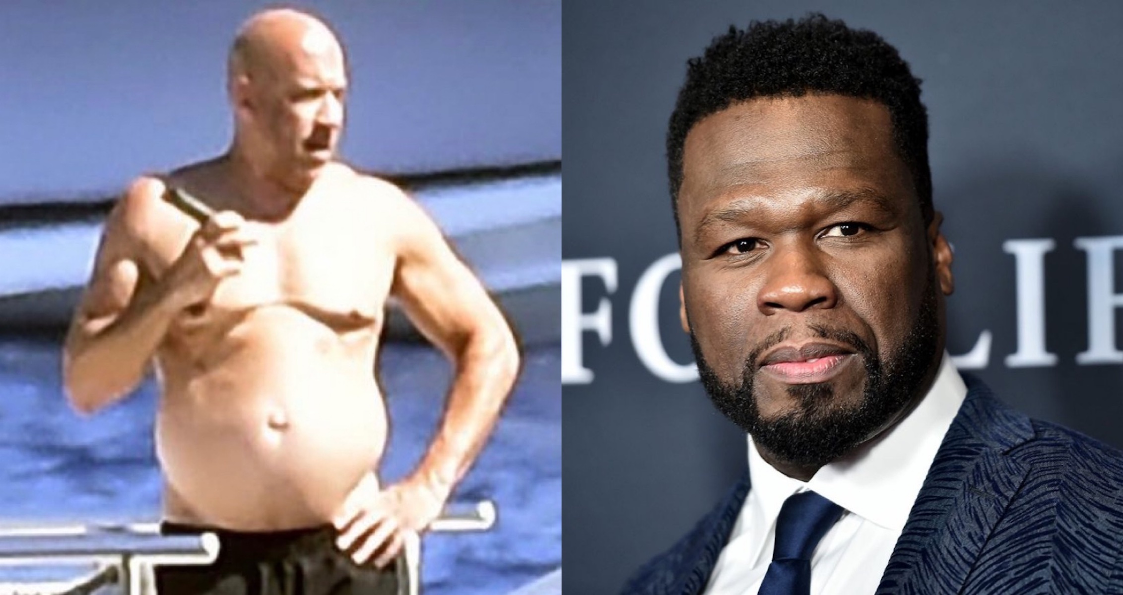 50 Cent Trolls Shirtless Picture Of Vin Diesel On A Yacht