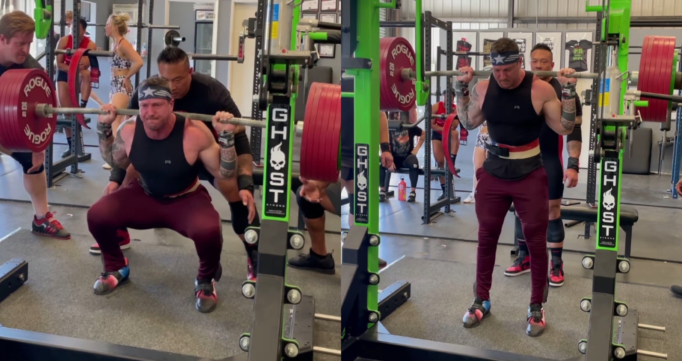 John Haack Sets New Raw PR With Huge 350kg Squat