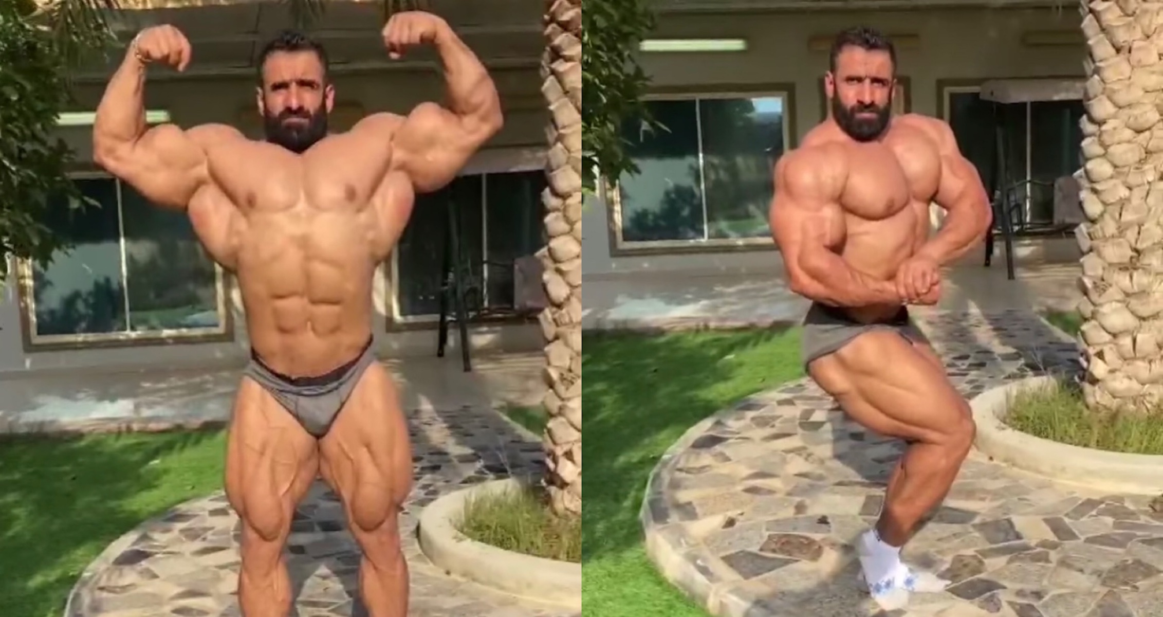 Hadi Choopan Reveals Posing Routine Ahead Of 2021 Olympia