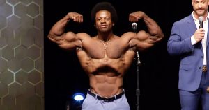 Breon Ansley Strips Down And Shows Sneak Peek Of Physique At Olympia Press Conference