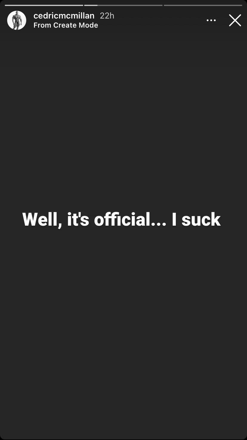 Why Was Cedric McMillan Absent During Finals At 2021 Legion Sports Fest?