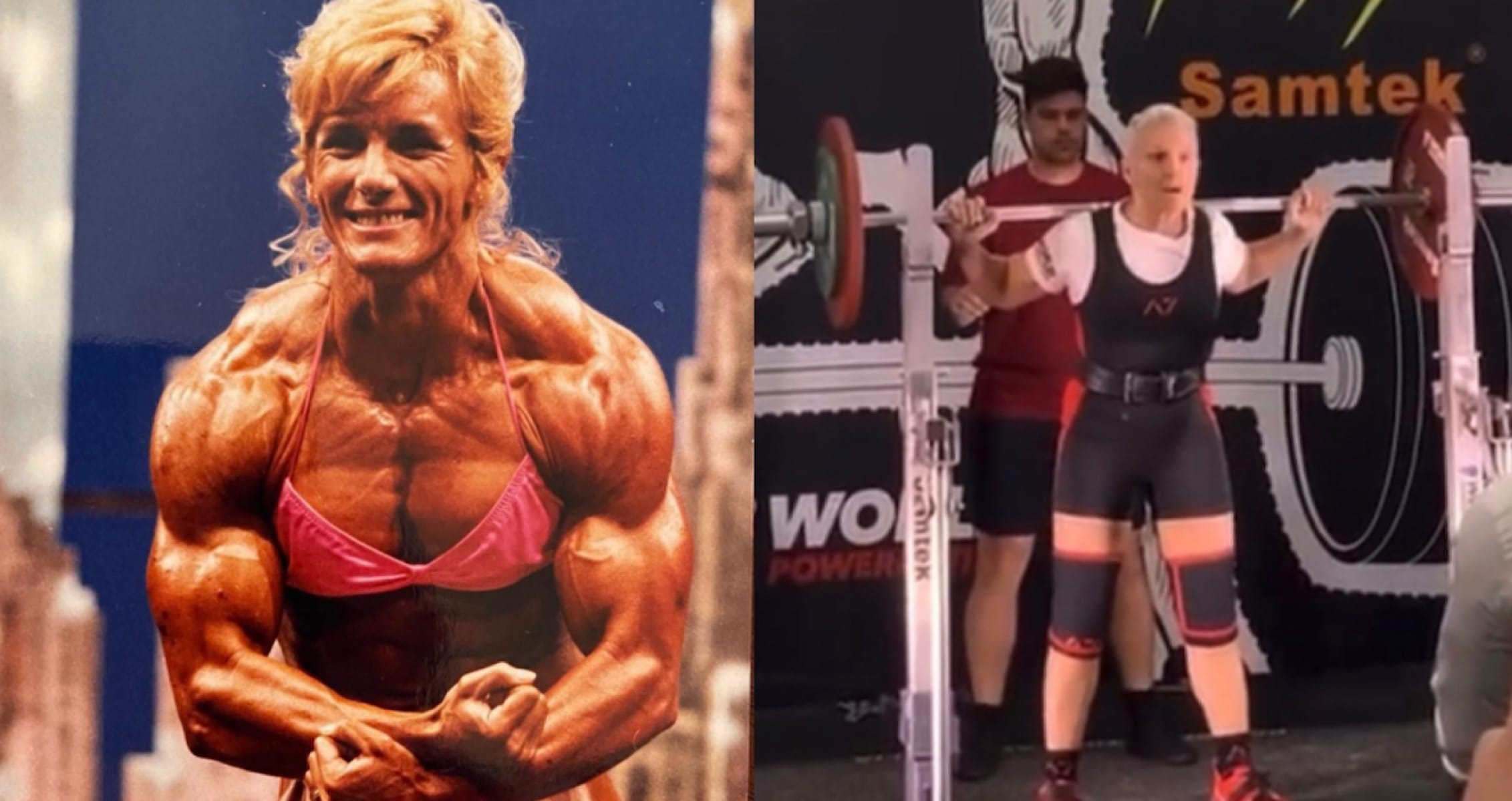 Bev Francis Competes in First Powerlifting Contest in 36 Years, Sets 6 World Records