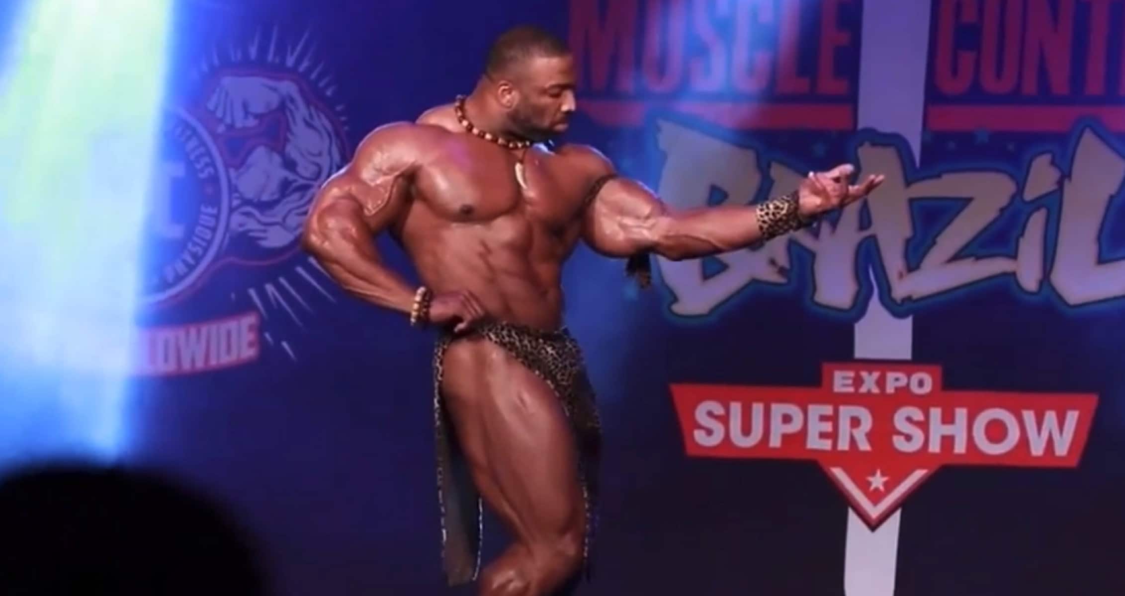 Cedric McMillan at Recent Guest Posing, Talks Near Death Covid Experience