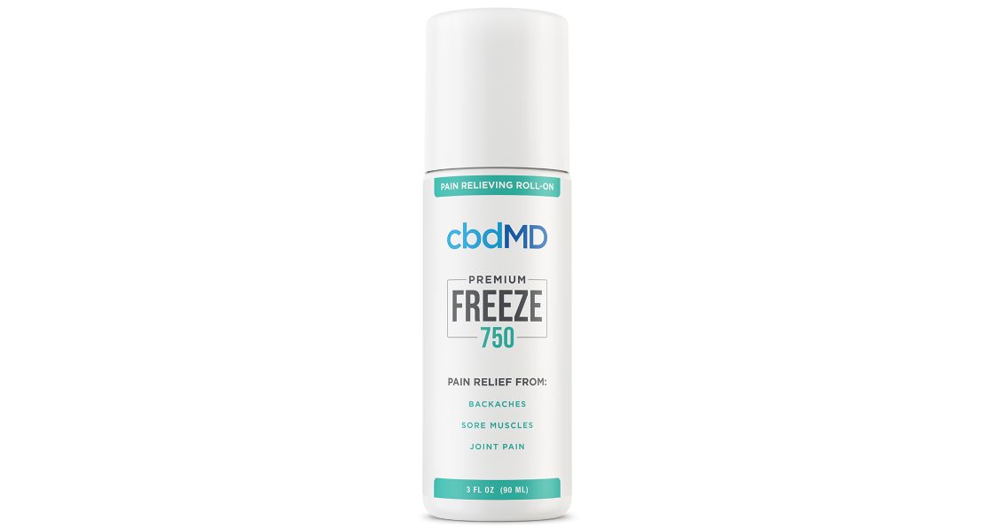 cbdMD 750mg Freeze Roller Review For Premium Pain Relief