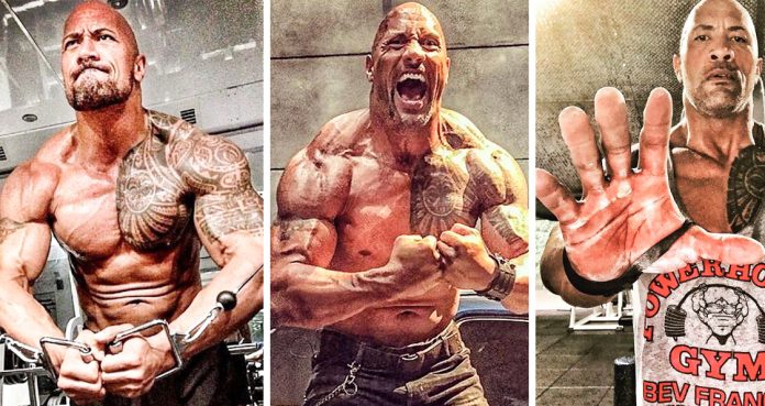 Dwayne “The Rock” Johnson Photos Which Will Motivate You to Hit the Gym