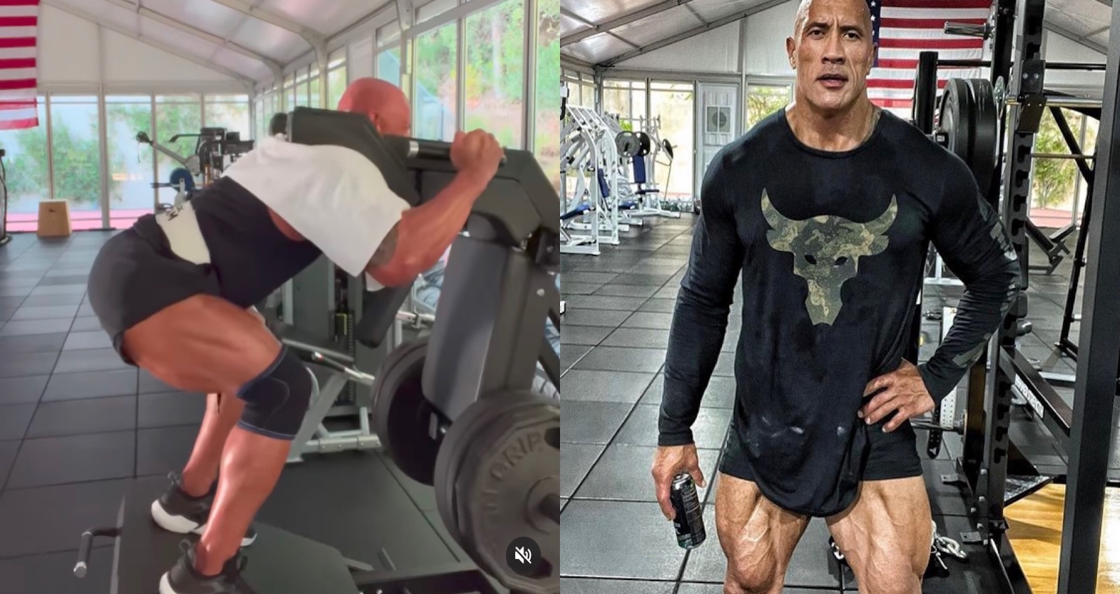 The Rock Shares Insane 100-Rep Workout To end Leg Day