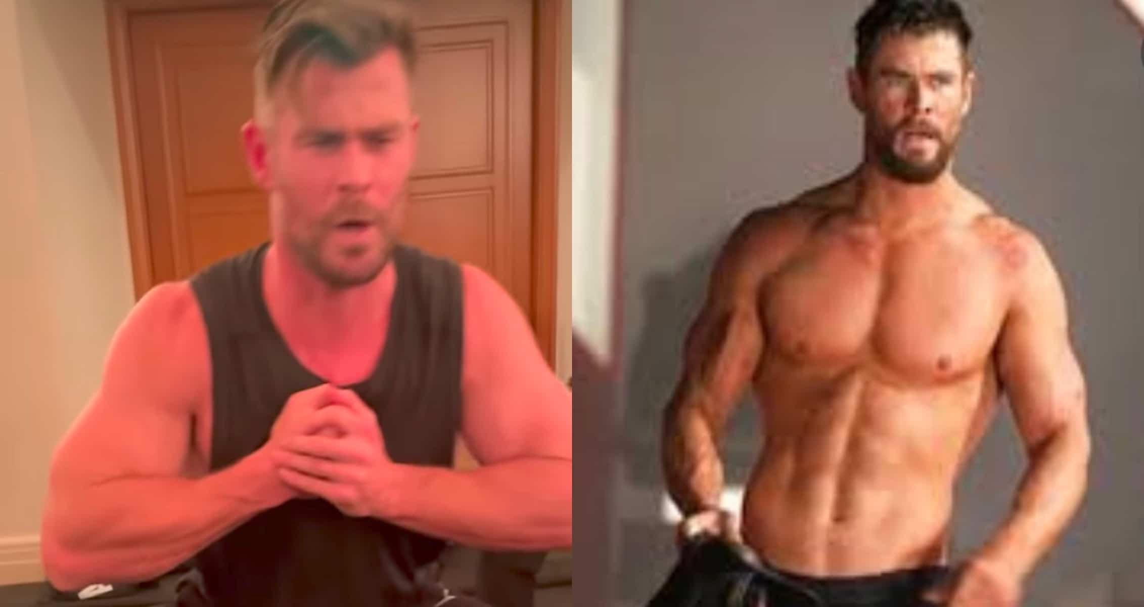 Chris Hemsworth Shares Video During ‘Brutal’ Pilates Workout