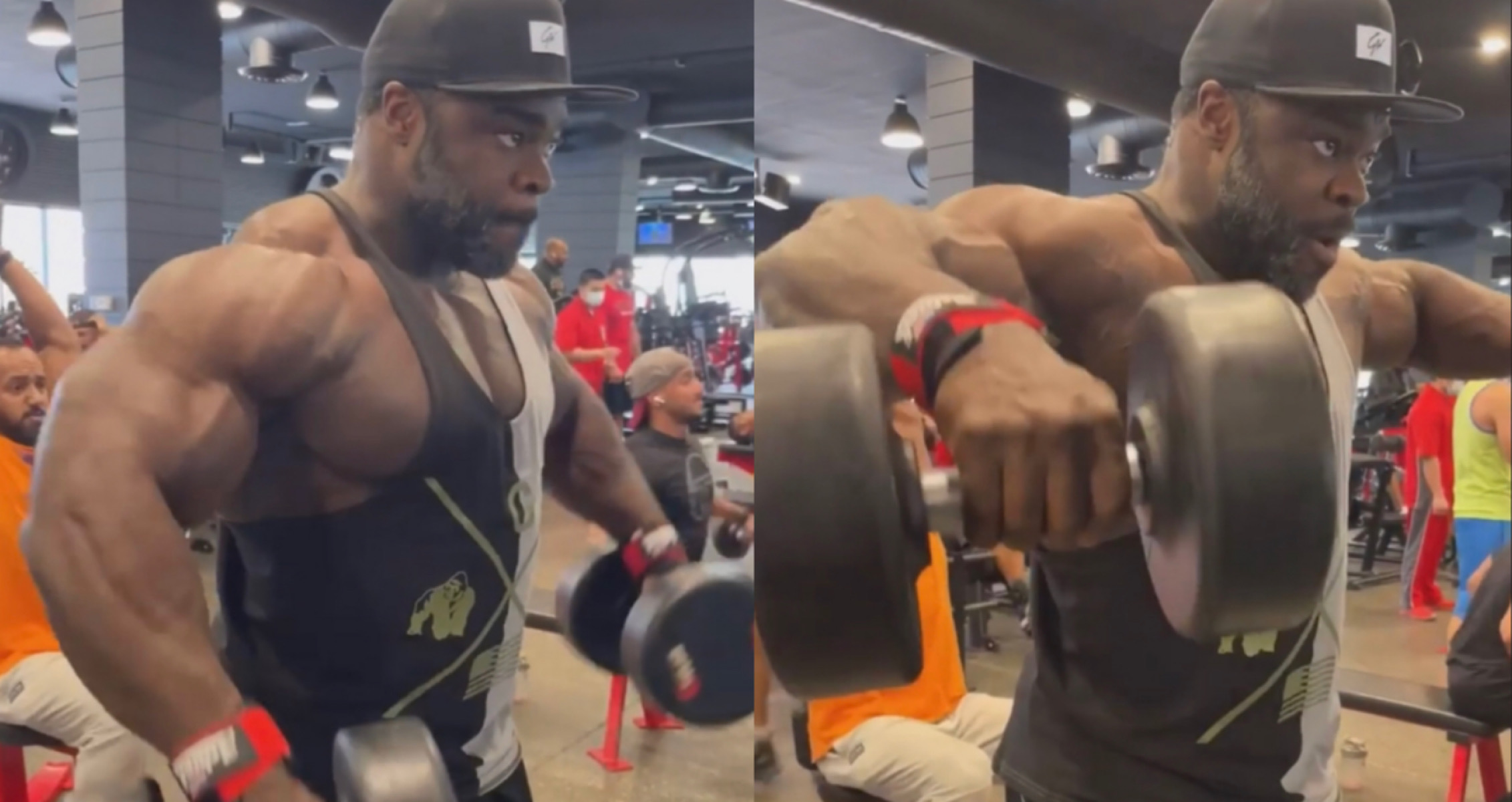 Brandon Curry Shares Raw Training for Boulder Shoulders