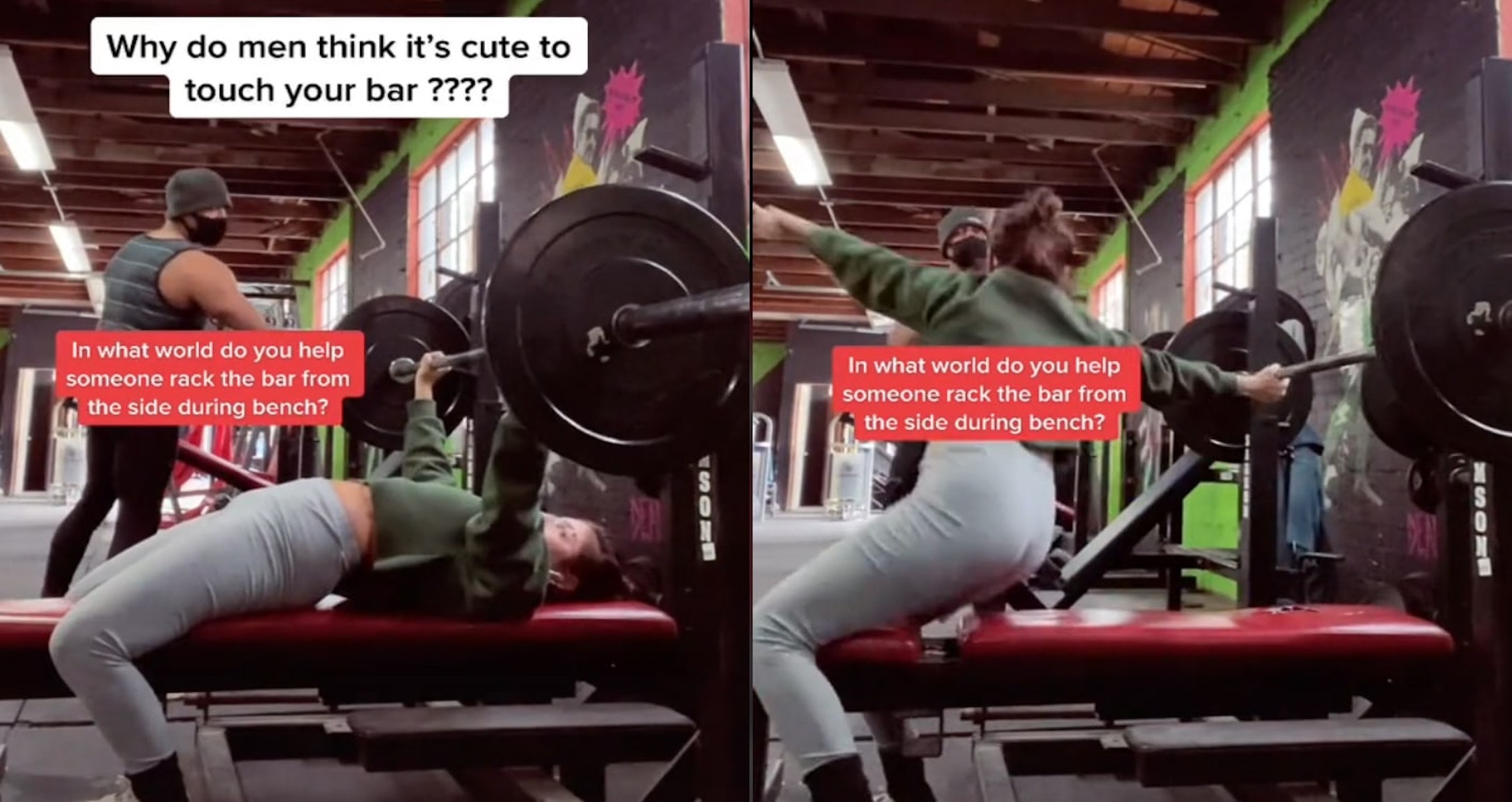 WATCH: TikTok Video Shows ‘Gym Creep’ Assisting Woman Without Consent