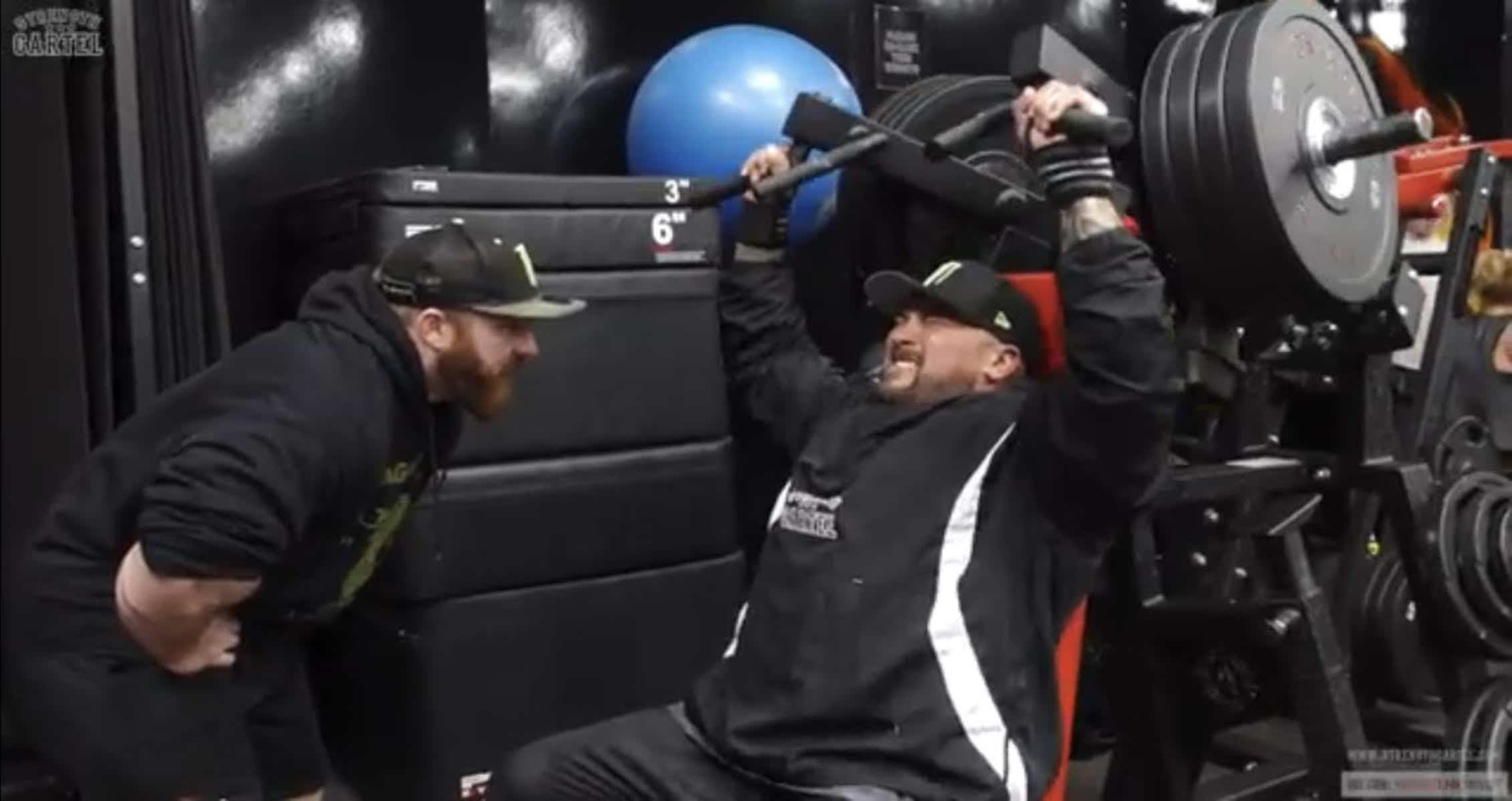 YouTube star Big Boy joins Flex Lewis For Workout