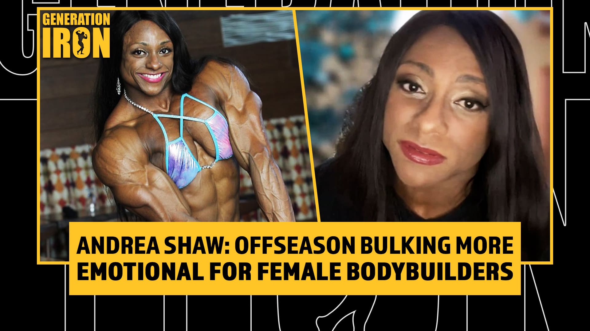 Andrea Shaw: How Offseason Bulking For Female Bodybuilders Is “Way More Emotional”