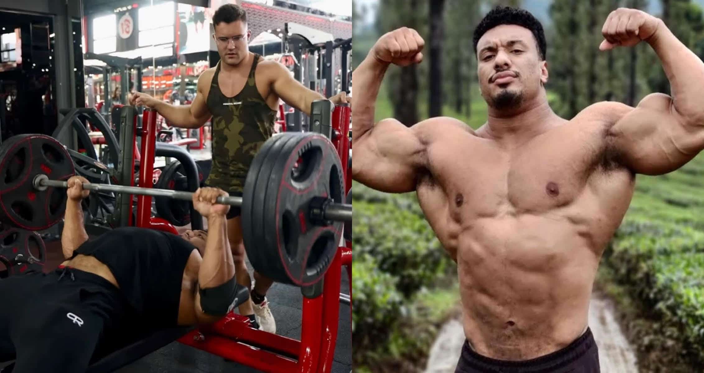 WATCH: Larry Wheels Sets PR With 44 Reps Of 308 Pounds On Bench Press