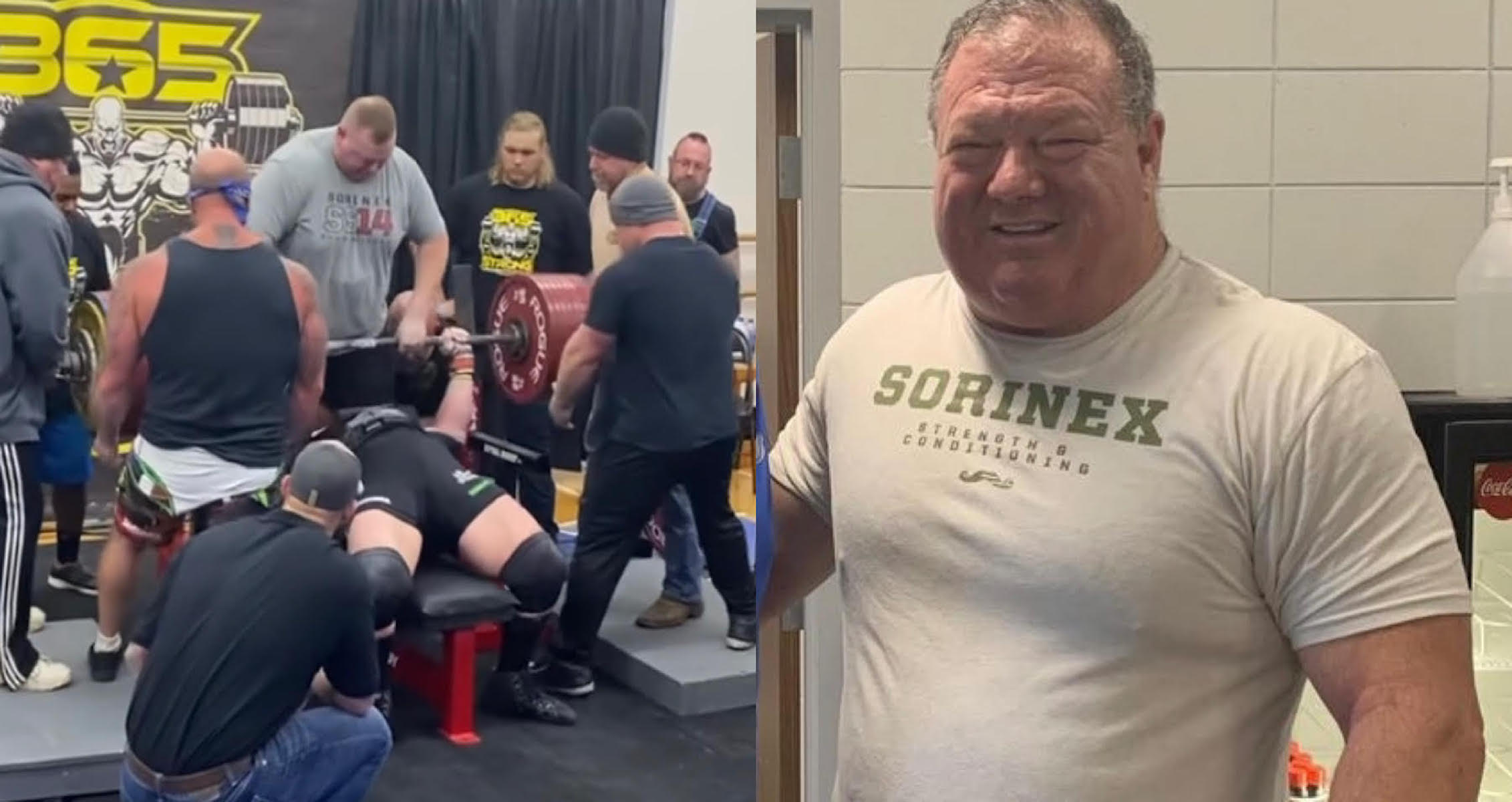 Bill Gillespie Officially Sets Equipped Bench Press World Record of 1,129.9 Pounds