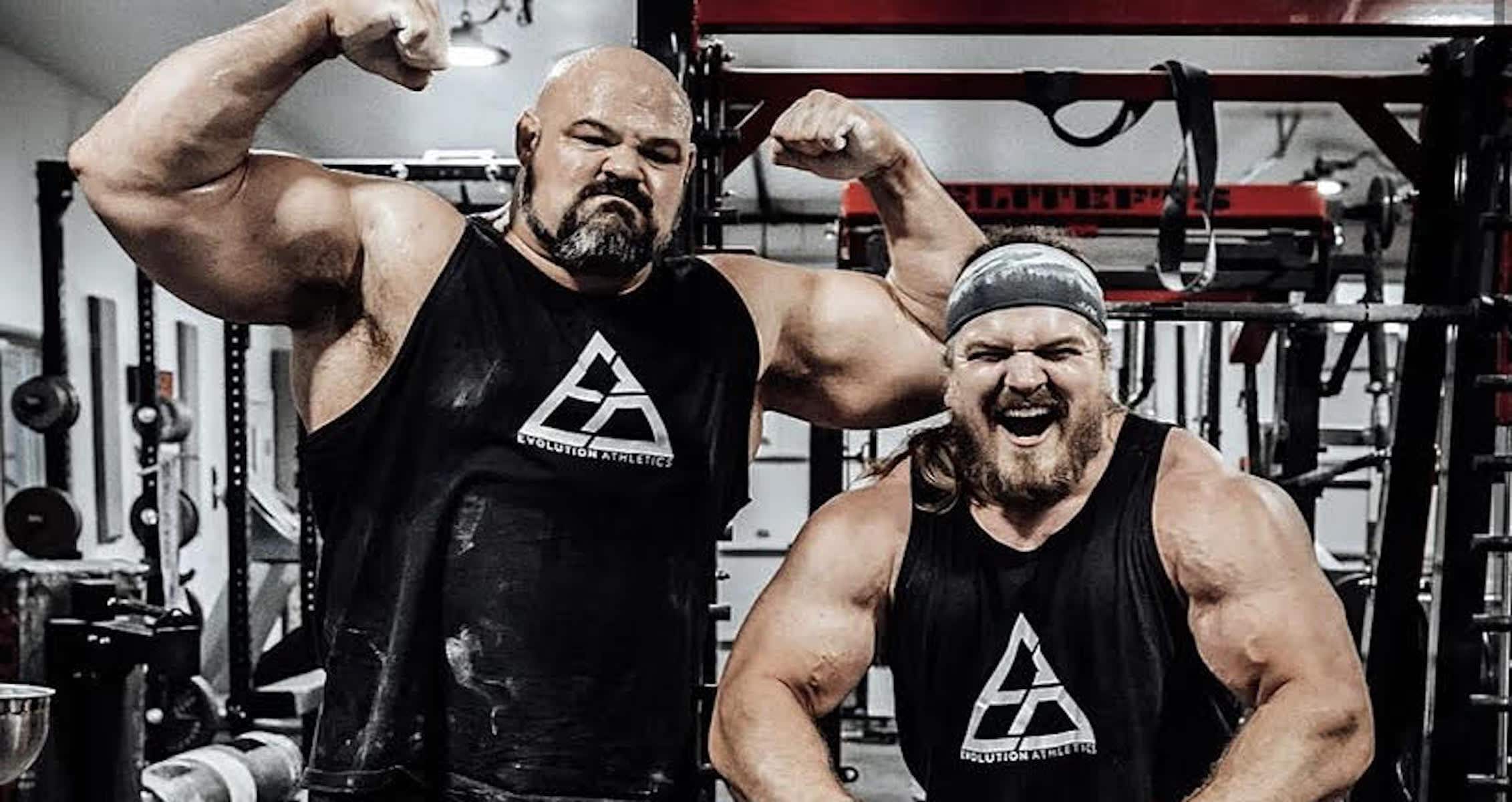 Brian Shaw And Gabriel Peña Team Up For Massive Deadlift Session