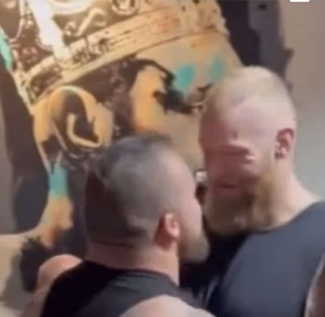 Thor Bjornsson and Eddie Hall Have Heated Face Off Ahead of Their Fight