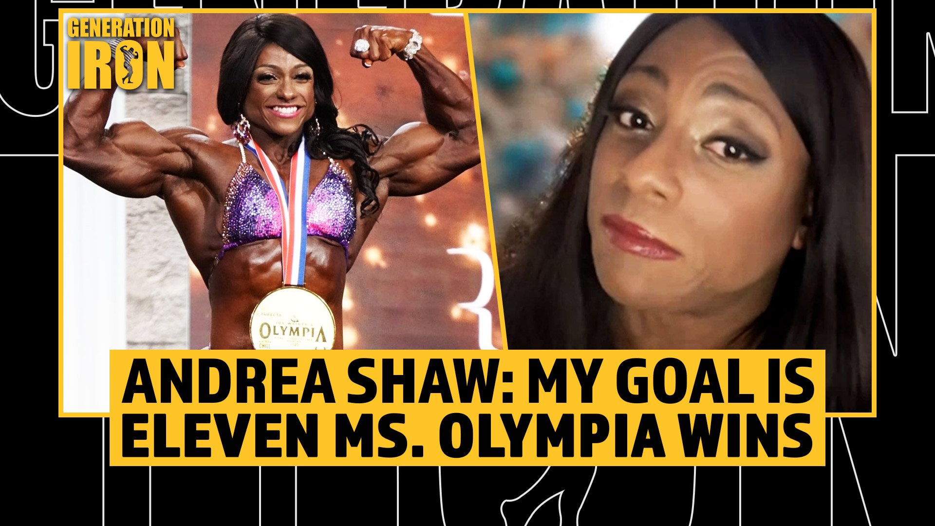 Andrea Shaw: My Personal Goal Is To Win 11 Ms. Olympia Titles