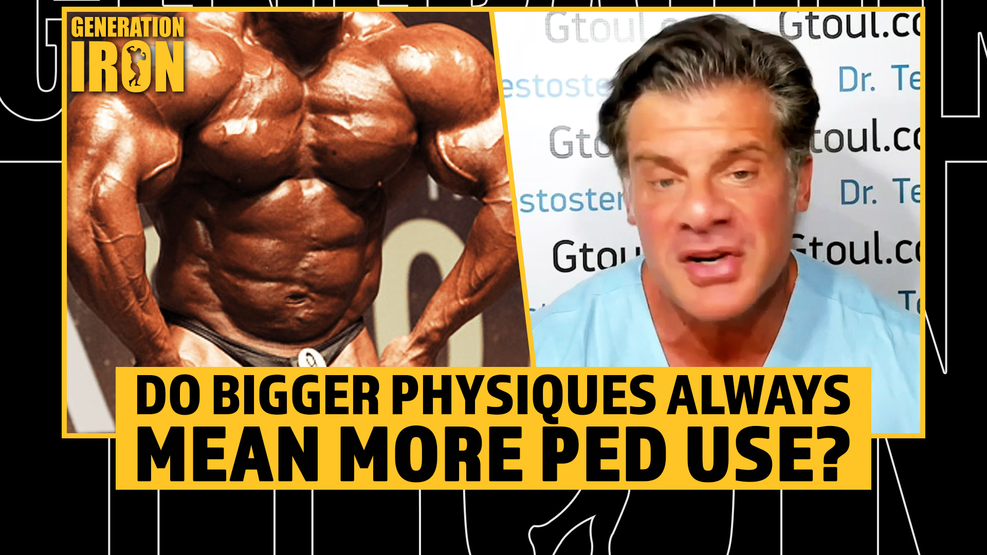 Dr. Testosterone Answers: Do Bigger Physiques Always Mean More PED Use?