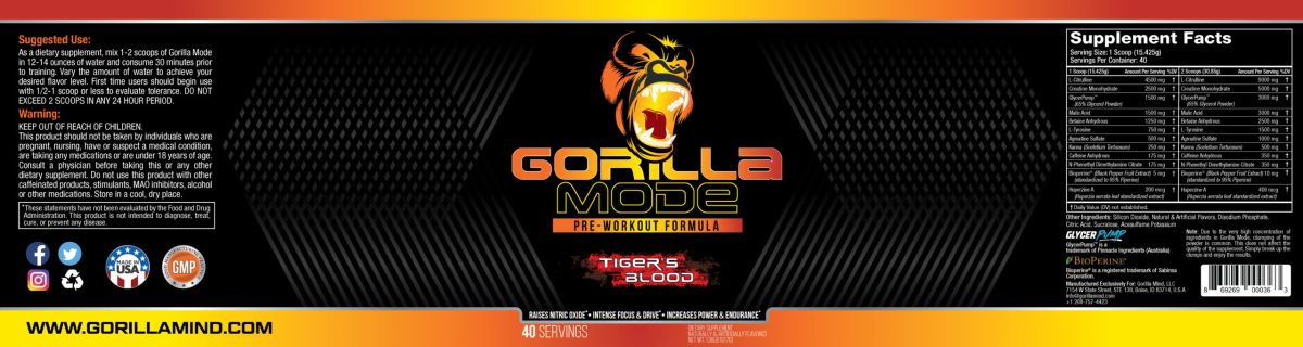 Gorilla Mode Pre-Workout Review | Comprehensive Supplement Breakdown