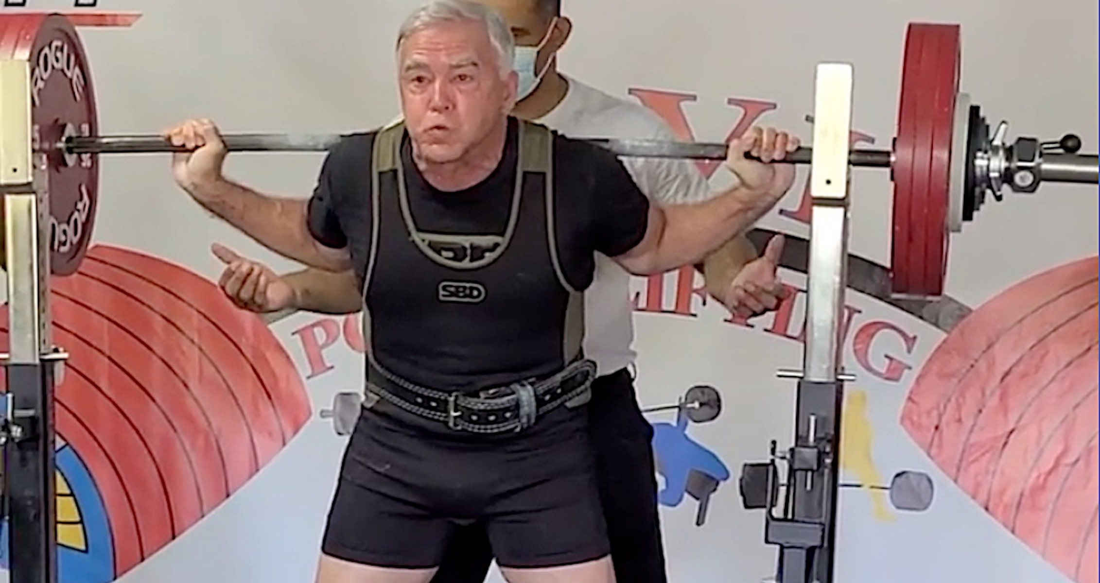 John LaFlamme Squats 426.5 Pounds at 71 Years Old