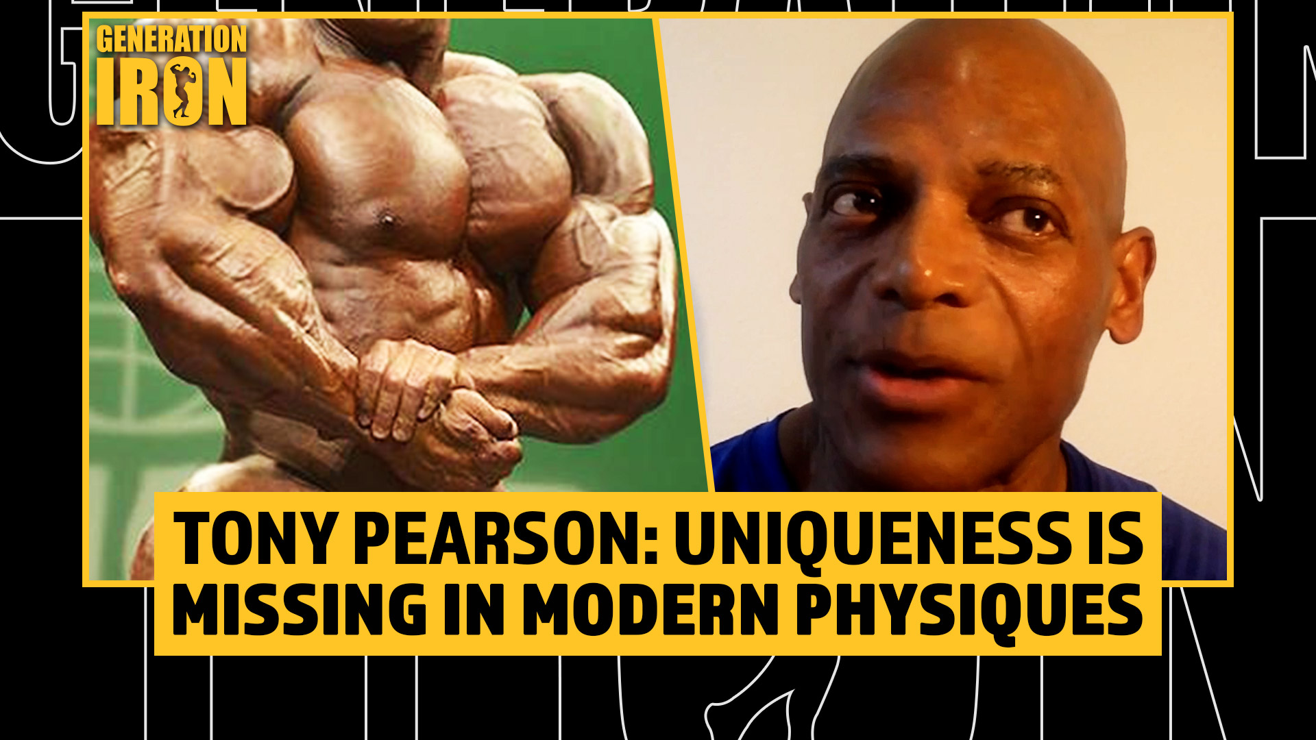 Tony Pearson: Uniqueness Is Missing From Pro Bodybuilding Physiques Today