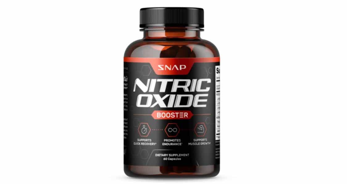 Snap Supplements Nitric Oxide Booster Review- Blood Flow Support