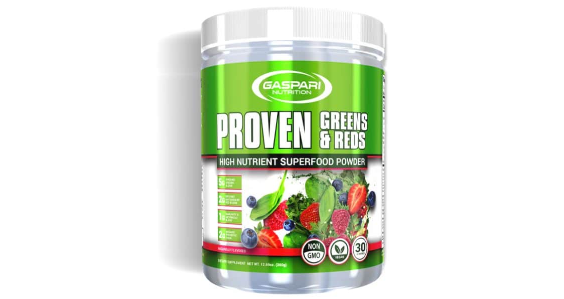 Gaspari Nutrition Proven Greens & Reds Review For High Nutrient Superfood