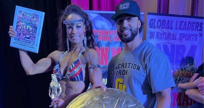 Natural Bodybuilder Ire Wardlaw Wins Most Muscular Symmetry at Iron Gladiator
