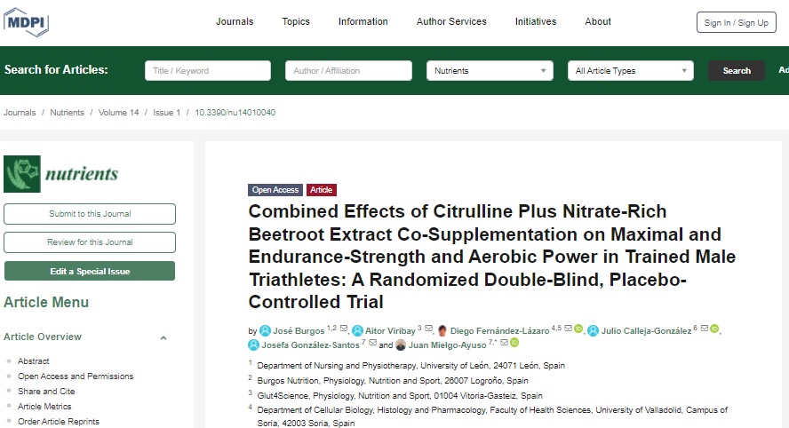 Stack Proven To Increase Endurance & Power