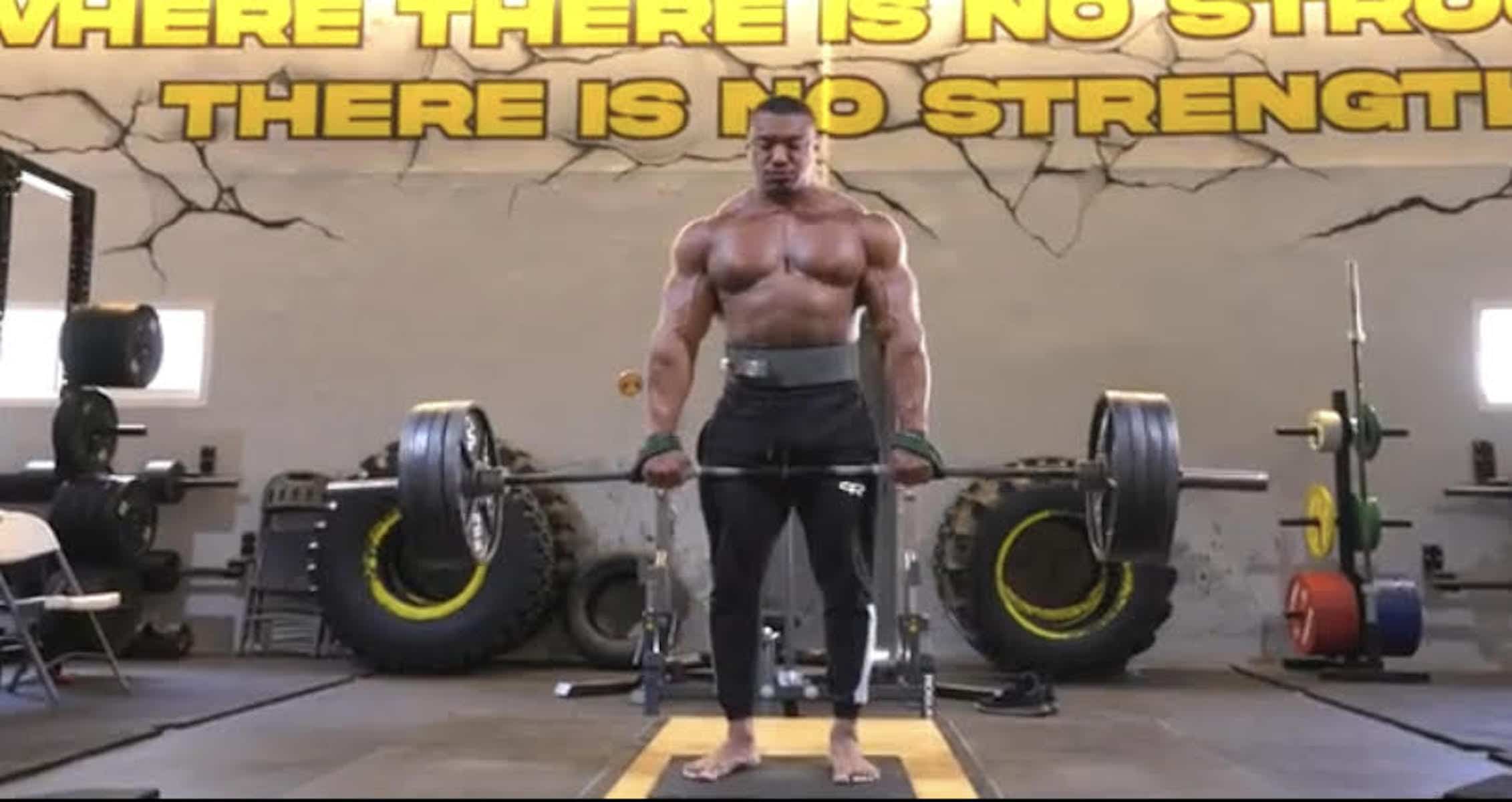 Larry Wheels Shares Deadlift Workout Featuring Different Variations