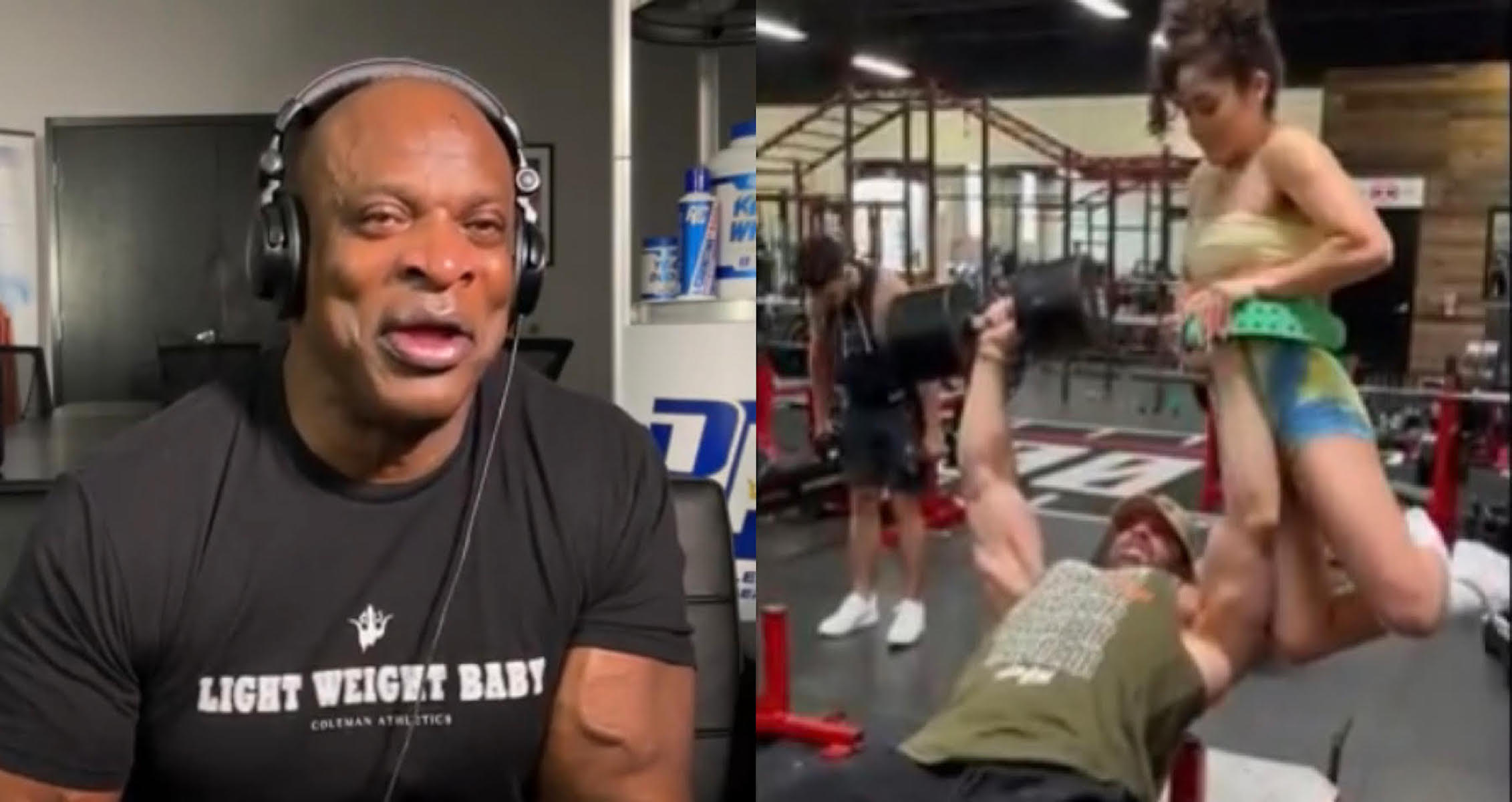Ronnie Coleman Reacts To Absolutely Insane Lifts By Bradley Martyn