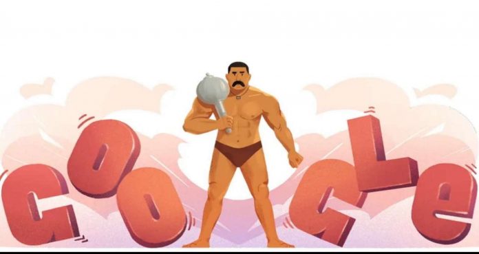 Indian Strongman & Wrestler Gama Pehlwan Honored Using Google Doodle